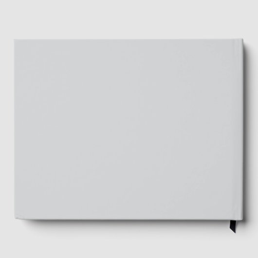 Floral Botanical wedding Gästebuch (Rückseite)