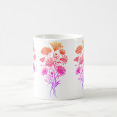 Floral botanisch kaffeetasse (Mittel)