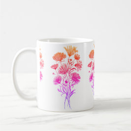 Floral botanisch kaffeetasse