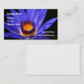 Floral Botanische Blume Business Cards Visitenkarte (Vorne/Hinten)