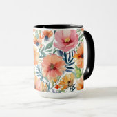 Floral Bouquet 15 oz Combo Tasse (VorderseiteRechts)