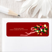 Floral Bouquet Address Mailing Labels (Insitu)