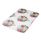 Floral Bouquet Badematte (Schrägansicht)