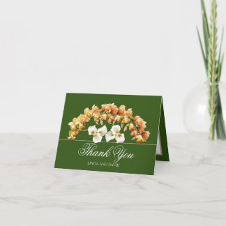 Floral Bouquet Botanische Blume Hochzeit Vielen Da Dankeskarte