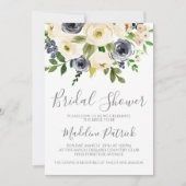 Floral Bouquet Brautparty Einladung (Vorderseite)