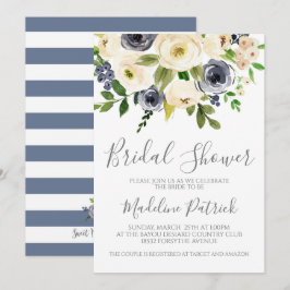 Floral Bouquet Brautparty Einladung