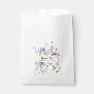 Floral Bouquet Brautparty Fevor Bag Geschenktütchen
