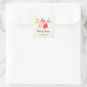 Floral Bouquet Brautparty Sticker (Tasche)