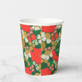 Floral Bouquet Bridal Shower Pappbecher (Rechts)