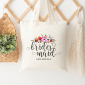 Floral Bouquet Bridesmaid Tasche