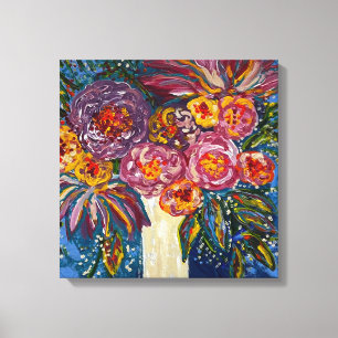 Floral Bouquet Canvas Print Leinwanddruck