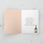 Floral Bouquet Card zum 65. Jubiläum Karte (Innenseite)