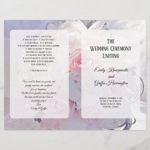 Floral Bouquet Christlich-katholisches Hochzeitspr
