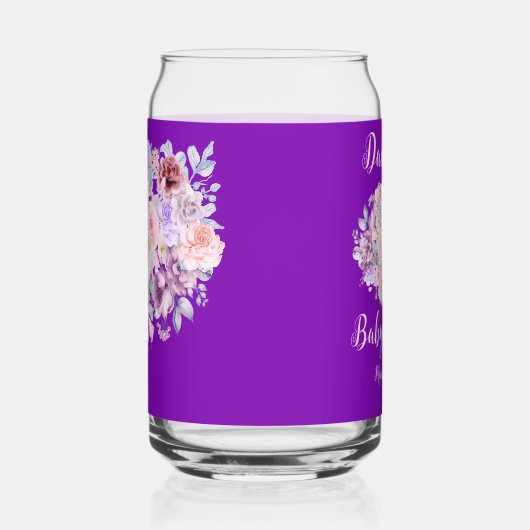 Floral Bouquet Custom Dosenglas (Links)