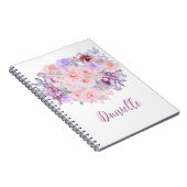 Floral Bouquet Custom Notizblock (Rechte Seite)