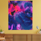 Floral Bouquet Design Leinwanddruck (Insitu (Wohnzimmer))