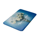 Floral Bouquet Ein perfektes Wochenende in Locarno Badematte (Schrägansicht)