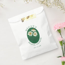 Floral Bouquet Favor Treat Bag  Geschenktütchen