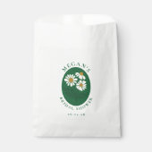 Floral Bouquet Favor Treat Bag  Geschenktütchen (Vorderseite)