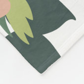 Floral Bouquet Fleecedecke (Ecke)