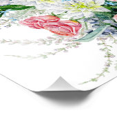 Floral Bouquet Fotodruck (Ecke)