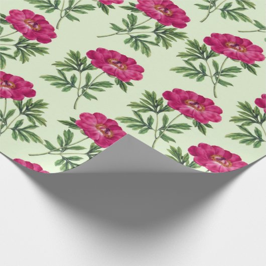Floral Bouquet Geschenkpapier (Ecke)
