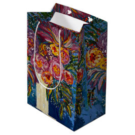 Floral Bouquet Geschenktasche Mittlere Geschenktüte
