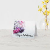 Floral Bouquet Greeting Card Karte (Gelbe Blume)