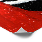 Floral Bouquet in Vase (Semi-Gloss) print Poster (Ecke)