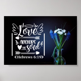 Floral Bouquet | Liebe Anker Das Soul Poster