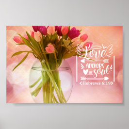 Floral Bouquet | Liebe Anker Das Soul Poster
