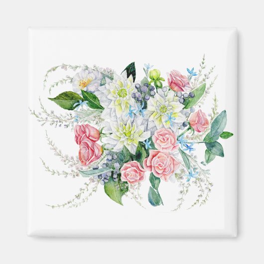 Floral Bouquet Magnet (Vorne)