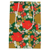 Floral Bouquet Mittlere Geschenktüte (Rückseite)