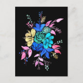 Floral Bouquet Nr. 2 Postkarte (Vorderseite)