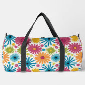 Floral Bouquet Pattern with Leaves elegant Duffle Bag (Vorderseite)