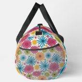 Floral Bouquet Pattern with Leaves elegant Duffle Bag (Rechts)