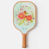 Floral Bouquet Pickleball Paddle (Rückseite)