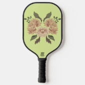 Floral Bouquet Pickleball Schläger (Rückseite)