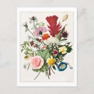 Floral Bouquet Postcard Postkarte