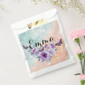 Floral bouquet purple garden geschenktütchen (Versiegelt)