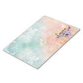 Floral bouquet purple garden notizblock (angewinkelt)