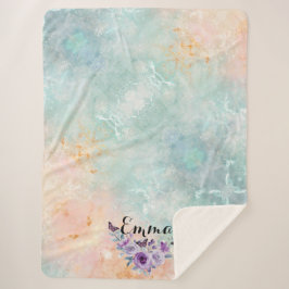 Floral bouquet purple garden sherpadecke