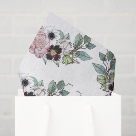 Floral Bouquet  Seidenpapier (Geschenktüte)