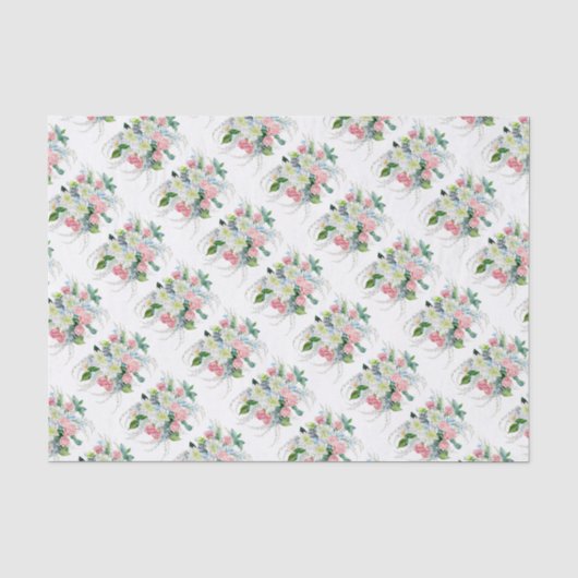 Floral Bouquet Seidenpapier (Vorderseite)