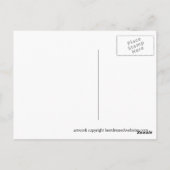 Floral Bouquet Sorte Postcard Bibel Verse Postkarte (Rückseite)