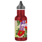 Floral Bouquet, Spaß Zeiten Edelstahlflasche (Links)
