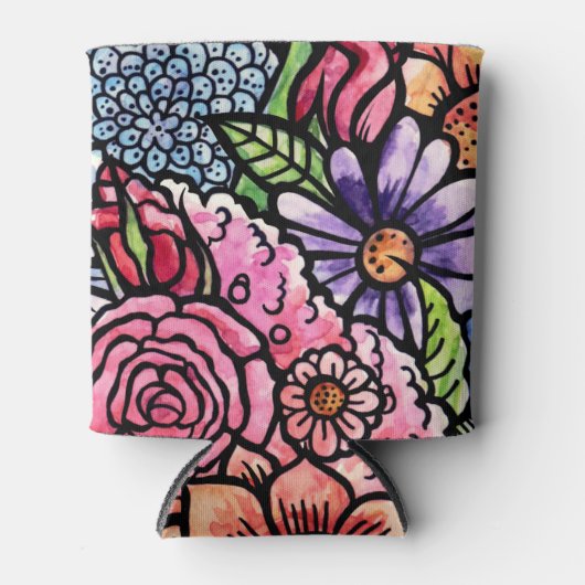 Floral Bouquet Spring Blume Dosenkühler (Vorderseite)