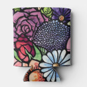 Floral Bouquet Spring Blume Dosenkühler (Rückseite)