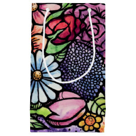 Floral Bouquet Spring Blume Kleine Geschenktüte