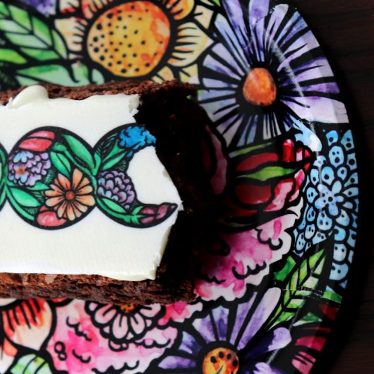 Floral Bouquet Spring Blume Pappteller